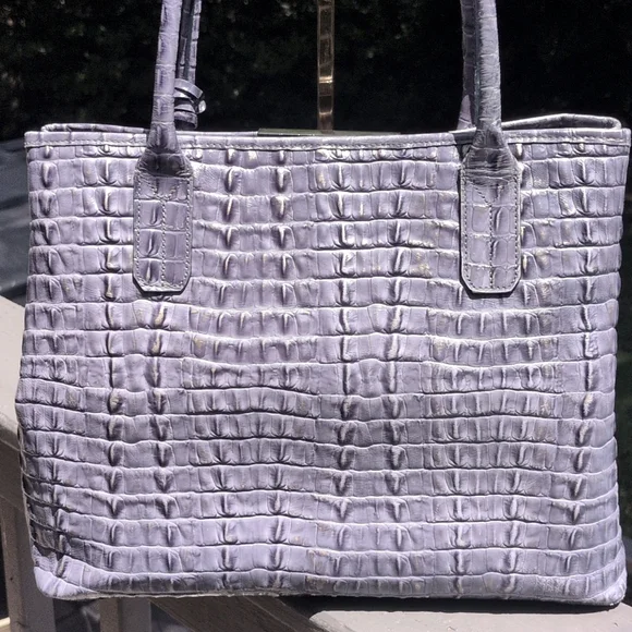 🔷EUC & HTF Brahmin Anytime Tote in Patina La Scala